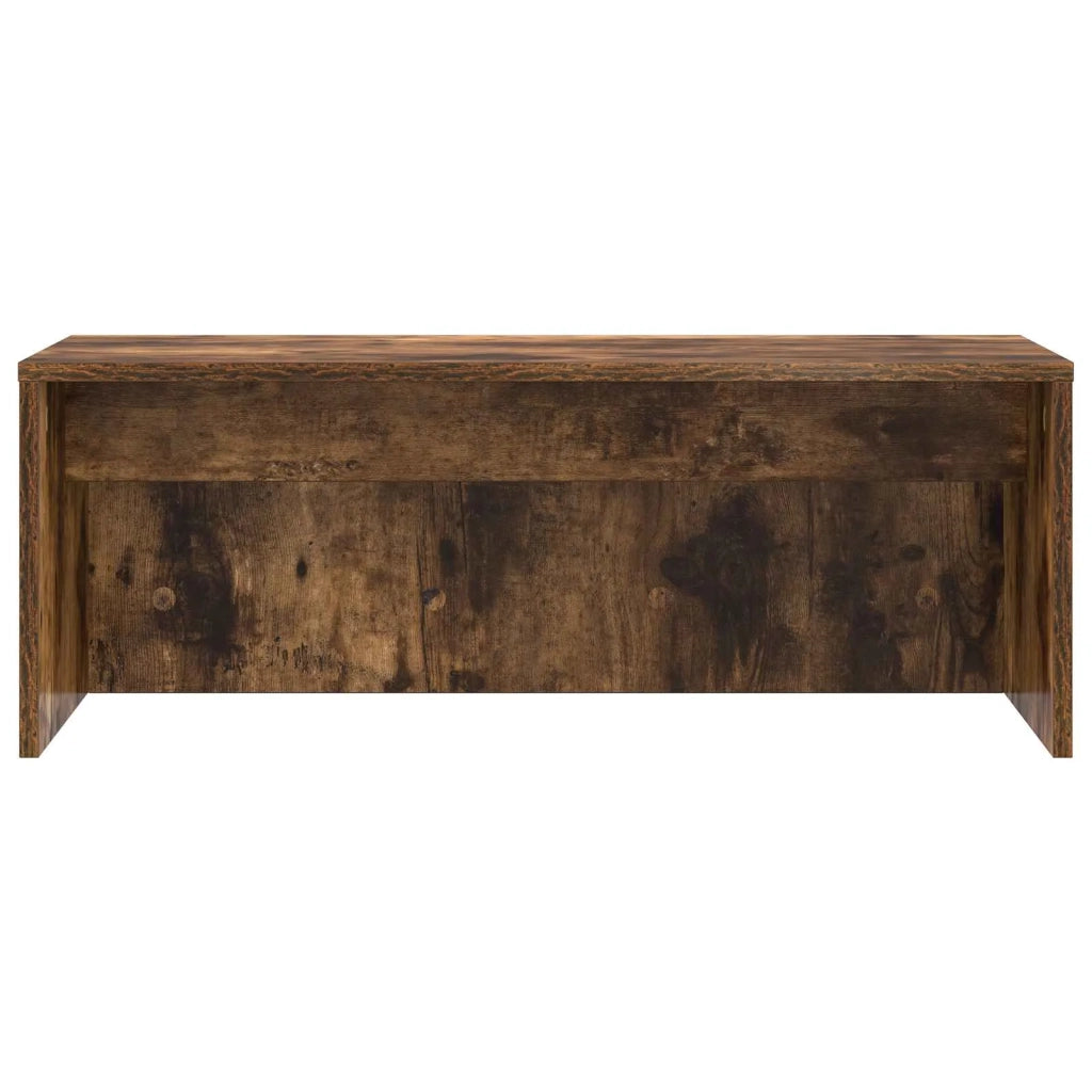 Scrivania a parete Rovere fumé 80 x 45 x 30 cm