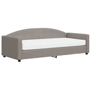 Divano letto | Sof¨¤ letto | Letto singolo con Materasso Tortora 90x200 cm in Tessuto