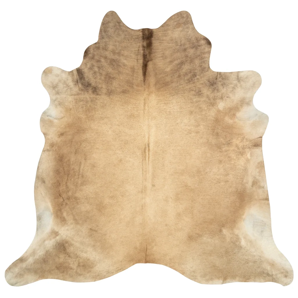 Tappeto del soggiorno | Tappeto in Vera Pelle Bovina 150x170 cm Beige