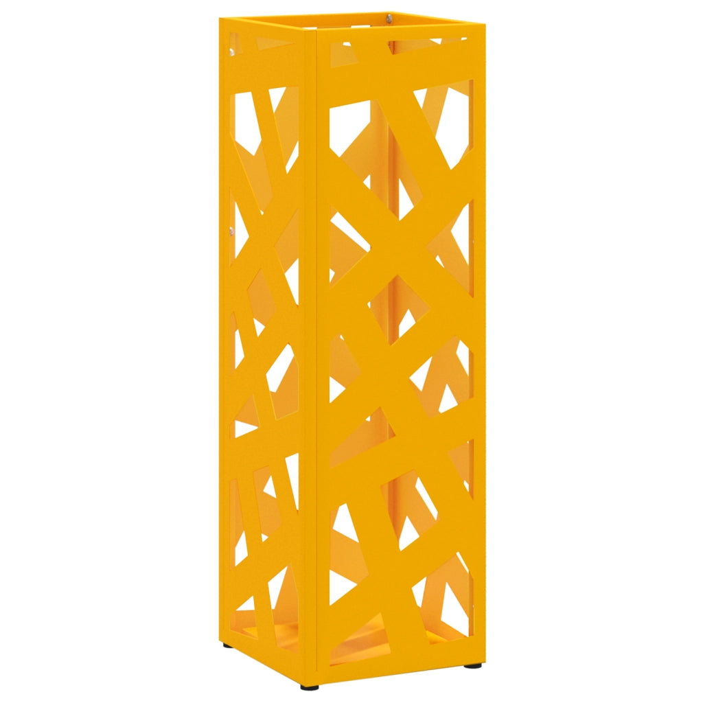 portaombrelli Giallo Senape Metallo Medio Elegante