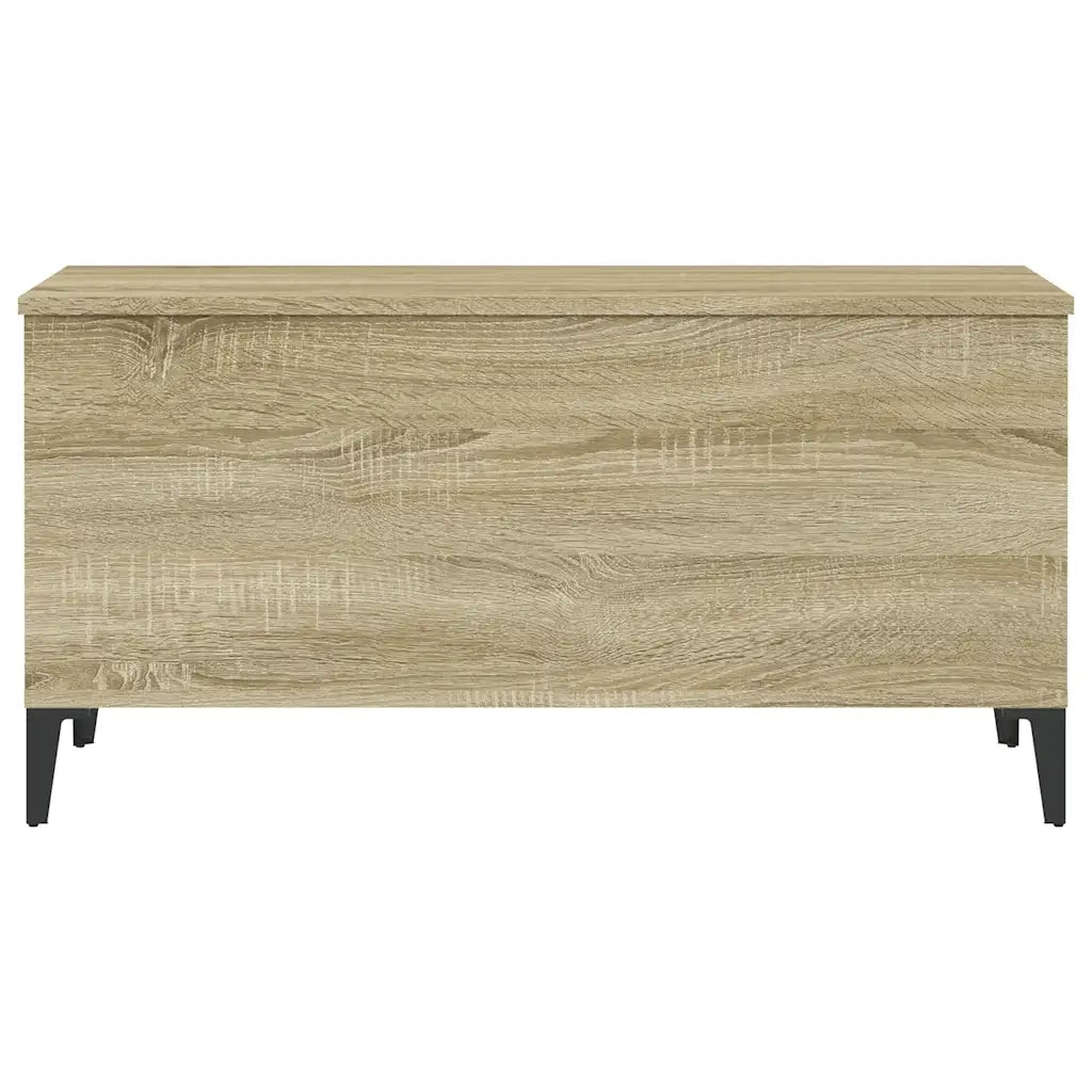 Tavolino Salotto Rovere Sonoma 90x44,5x45 cm Legno Multistrato 819591