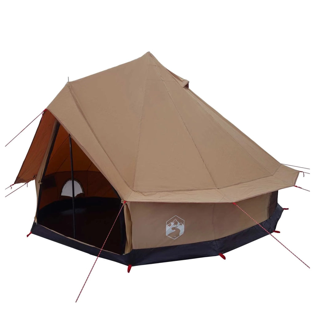 Tenda Familiare Marrone 6 persone Policotone