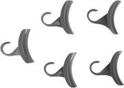 Set di appesi per cappotti eleganti in stile moderno - 10 pezzi - Adatti per sciarpe - Organizza il tuo armadio con questa soluzione domestica compatta.