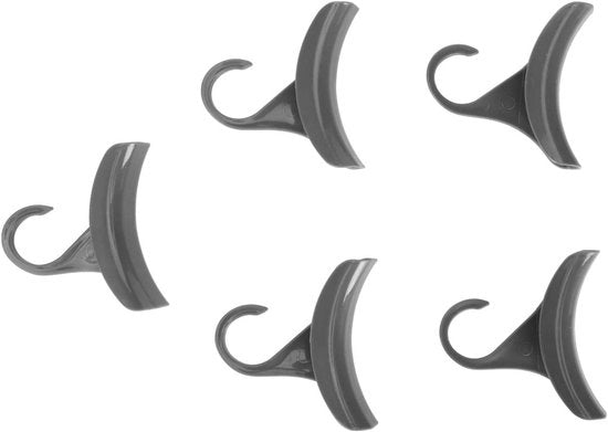 Set di appesi per cappotti eleganti in stile moderno - 10 pezzi - Adatti per sciarpe - Organizza il tuo armadio con questa soluzione domestica compatta.