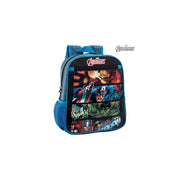 Trade Shop - Zaino Scuola Asilo Zainetto Poliestere Borsa 23 X 28 X 10 Cm Marvel Avengers -