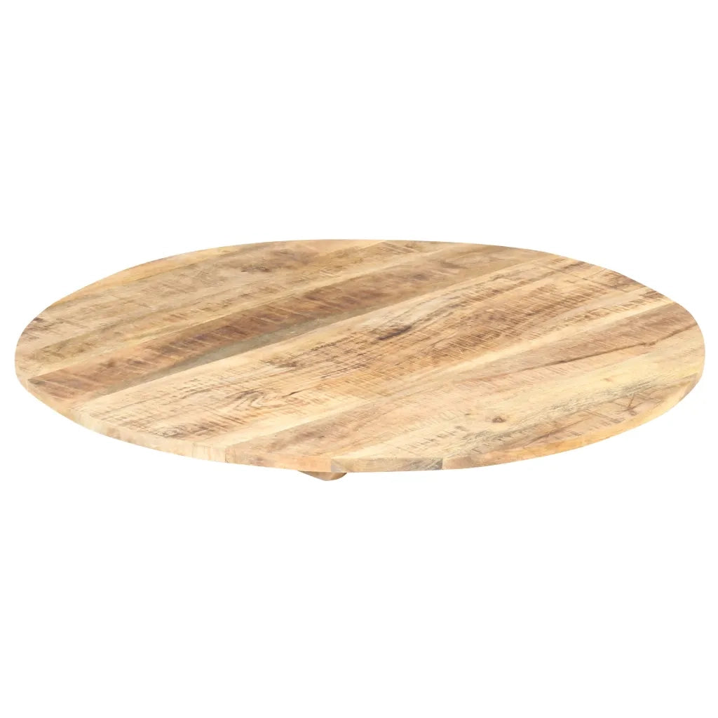 Piano Tavolo in Legno Massello di Mango Rotondo 15-16 mm 60 cm 286001