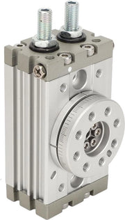 Cilindro pneumatico rotante - alta resistenza alla corrosione - regolabile fino a 190 gradi - ermetico - per applicazioni di automazione (MSQB-10A).