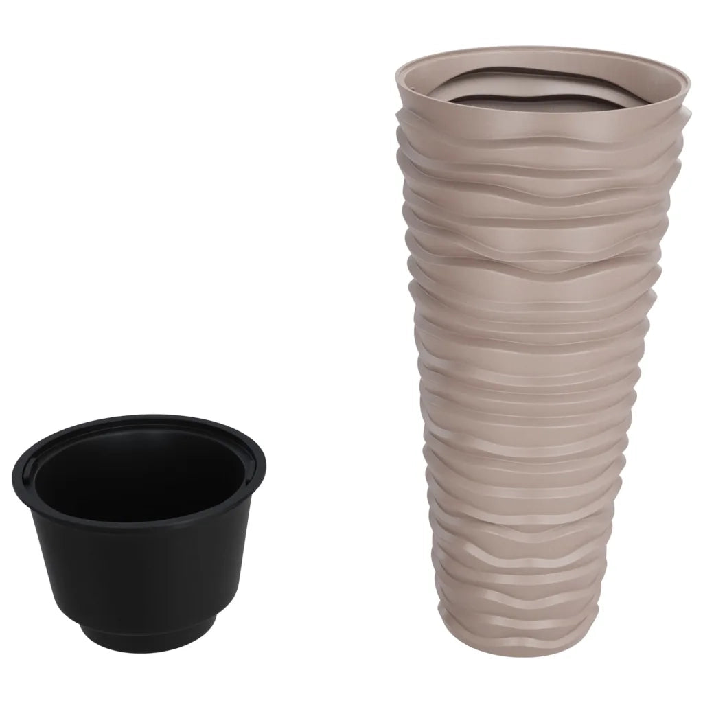 Fioriera con Interno Rimovibile Moca 18/45 L PP Scanalatocod mxl 95739
