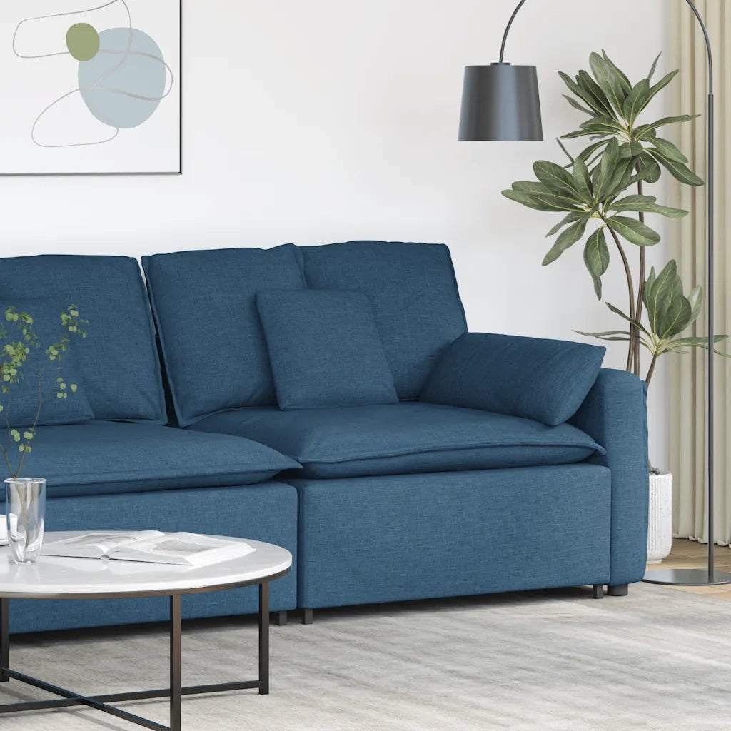 Modulo Terminale Bracciolo Divano Modulare con Cuscini-Sofa Modulare-Divanetto 100 cm 175123
