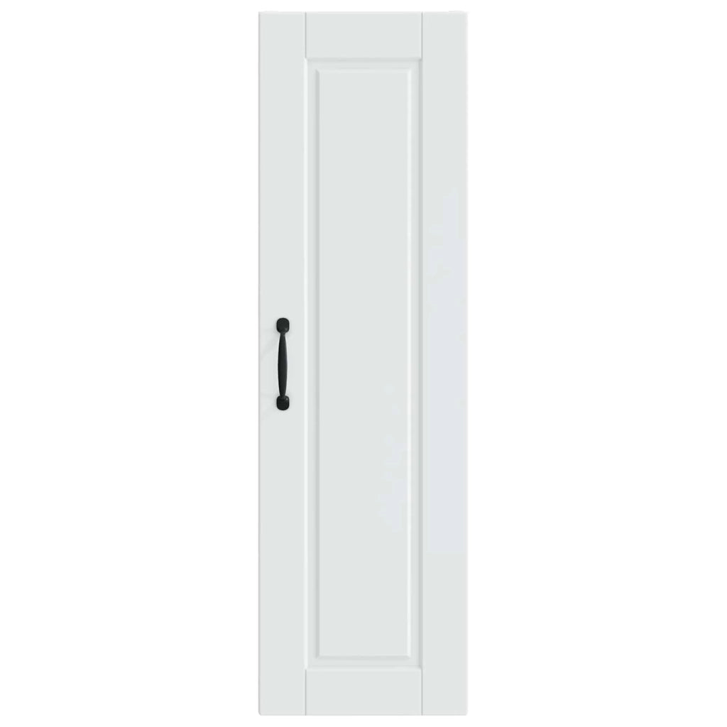 Mobile da cucina moderno da parete 30 x 31 x 100 cm pratico contenitore elegante finitura in legno ingegnerizzato bianco 02_0054447
