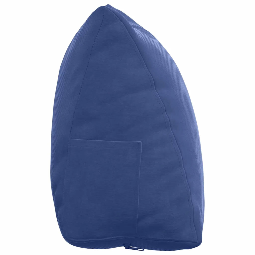 Cuscino per Schiena | Cuscino dorsale Blu Polizia 45 x 20 x 35 cm