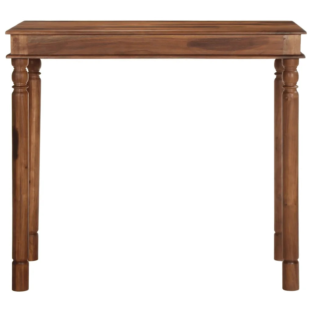 Tavolo da Bar 120x60x107 cm in Legno Massello di Acacia 4102367