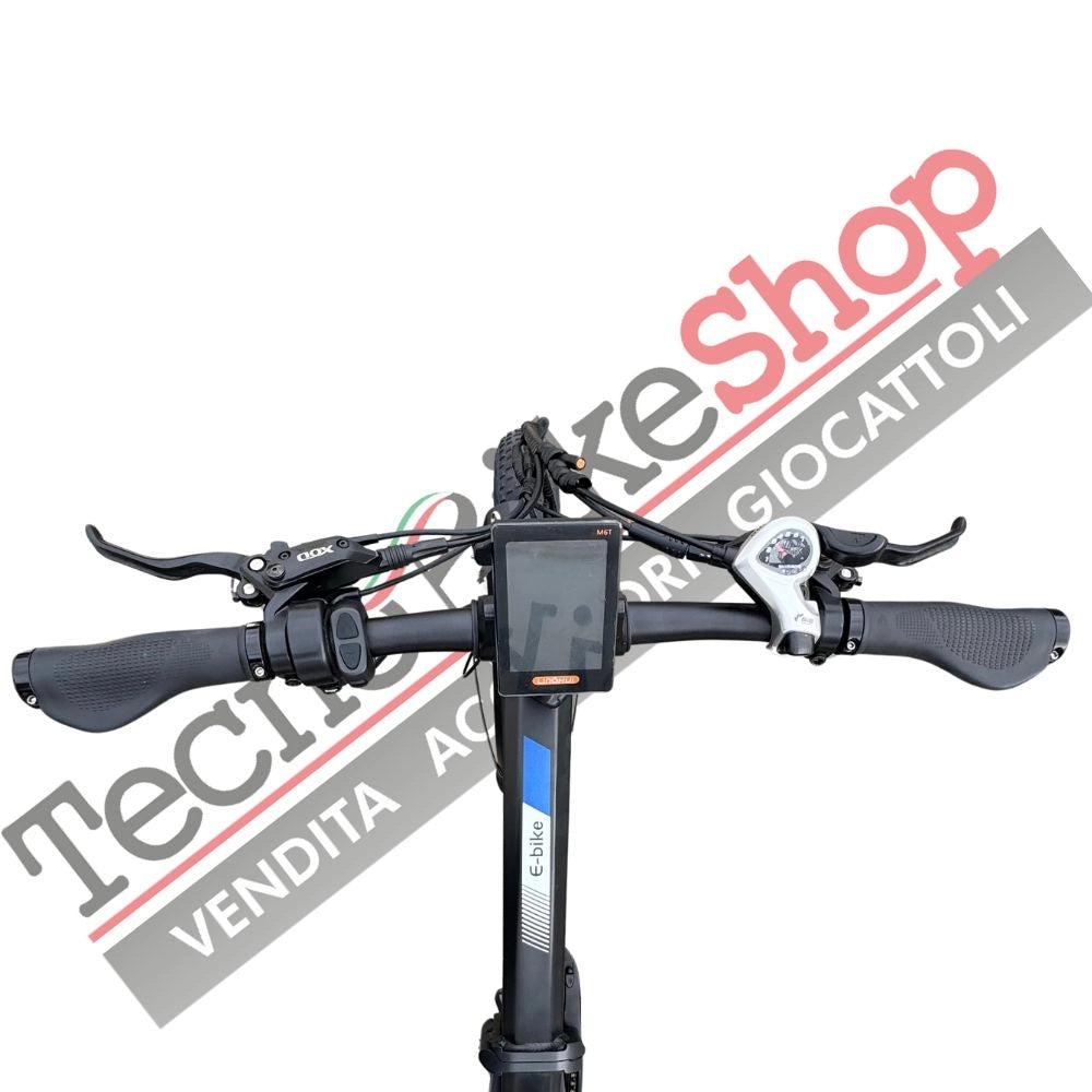 Bici Elettrica Pieghevole E-BIKE Fat Bike RKS RD08 Sport Bike Dallas Luxury 250w 48v-Rosso