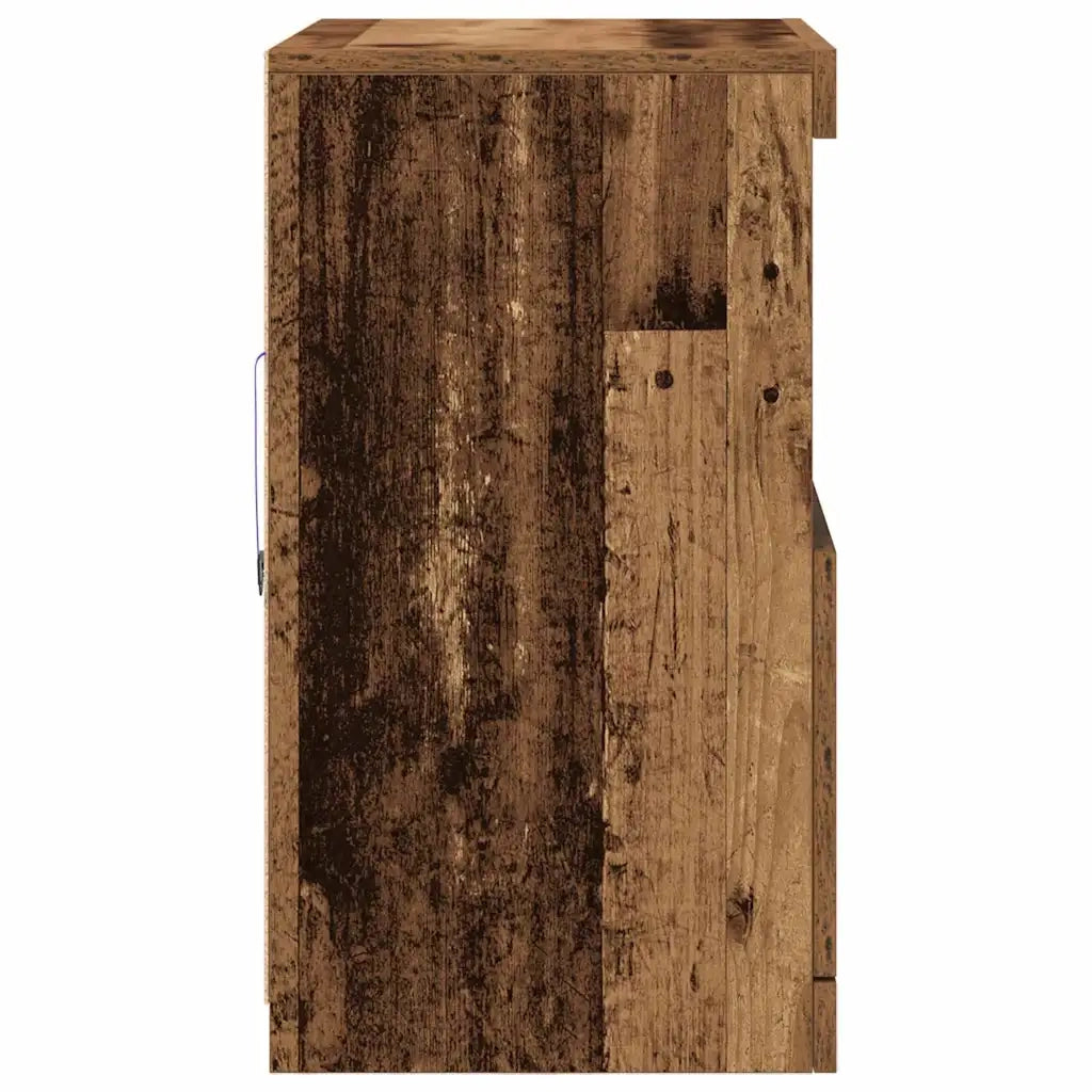 Credenza-Buffet-Armadio da cucina Marrone 60 x 37 x 67 cm Legno multistrato 642829