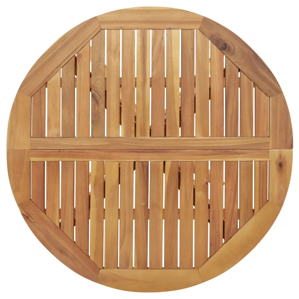 Set da Pranzo per Giardino 5 pz in Legno Massello di Acacia 3283572