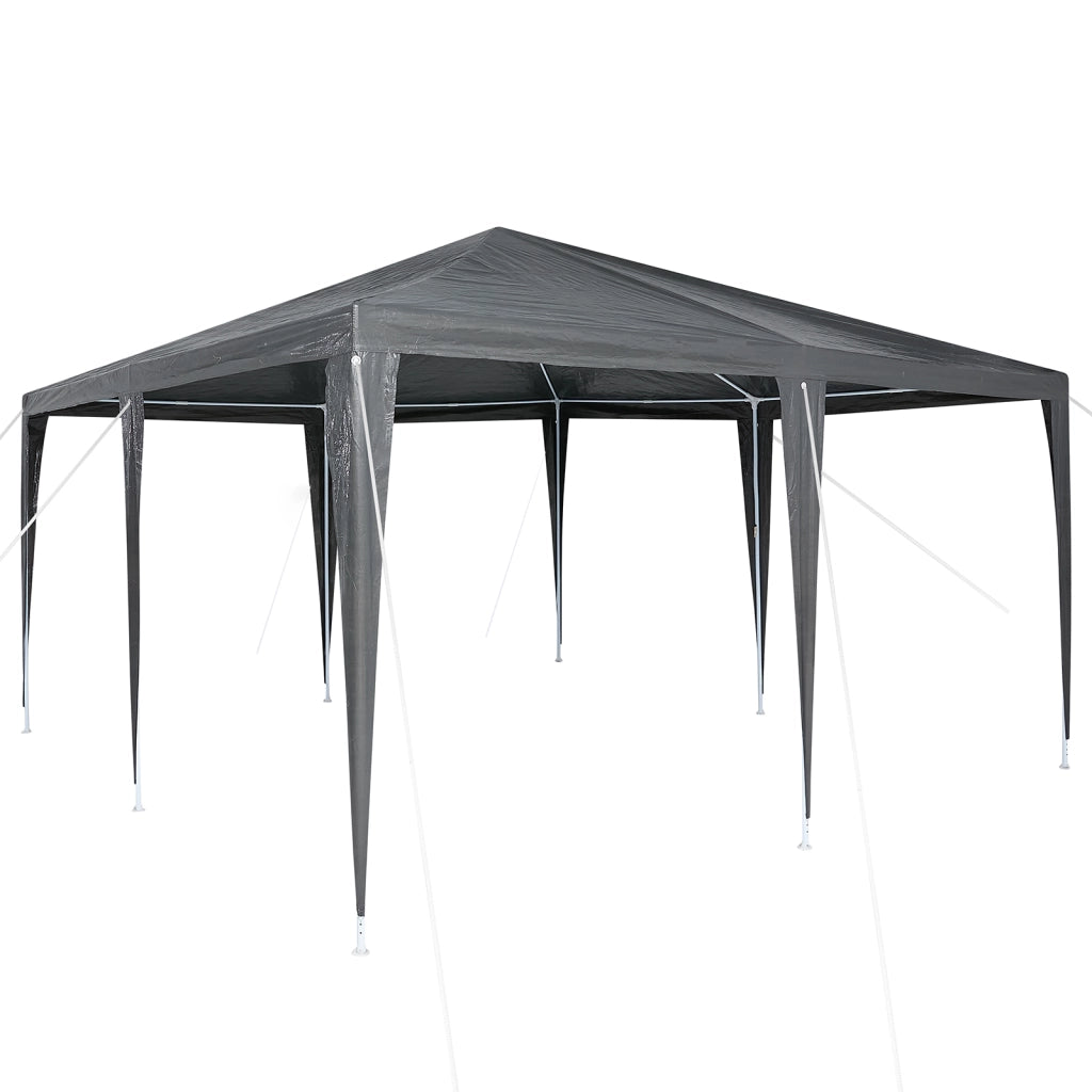 Tenda da festa antracite 4x4 m PE