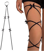 Cintura Elastica Nera - Cinturino per Donna - Adatto per Costume da Carnaval/Halloween - Cinturino con Elastico