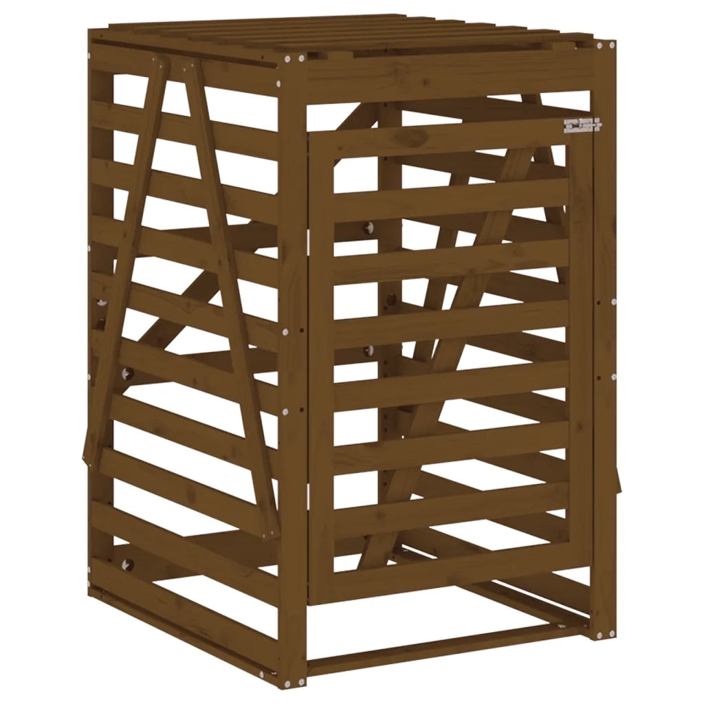 Copribidone Ambra 84x90x128,5 cm in Legno Massello di Pino