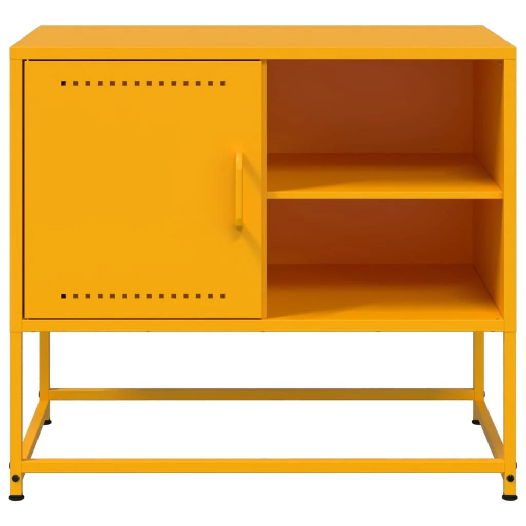 Mobile TV multimediale scaffale TV credenza mobile TV sala da pranzo soggiorno camera da letto antracite 100,5 x 39 x 60,5 cm acciaio 02_0026383