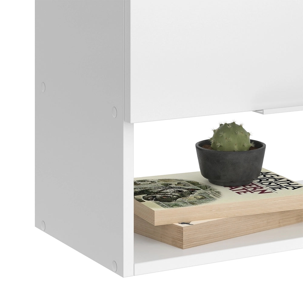 Vicco Credenza Bianco/Sonoma 60 x 100 cm con porta