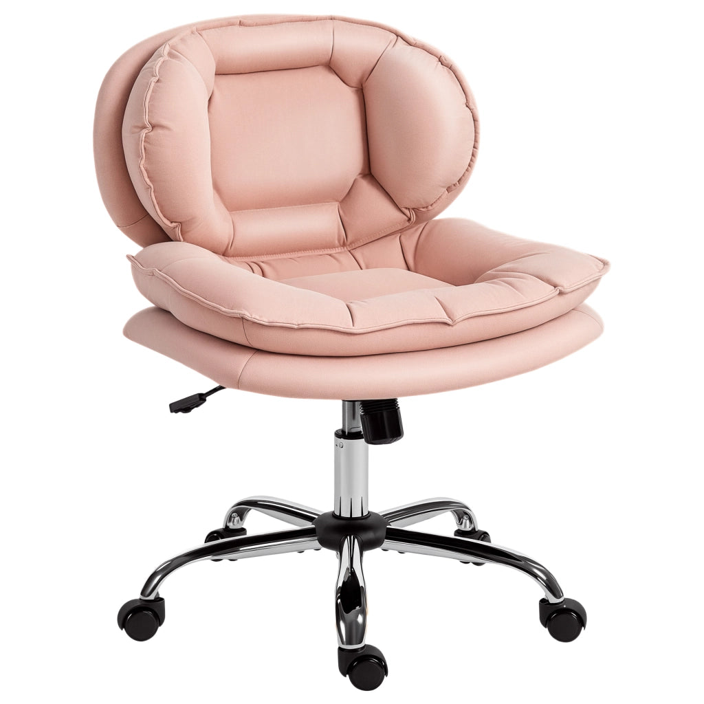 Sedia da Ufficio con Schienale e Seduta Imbottita ¨C zephmum ¨C Rosa