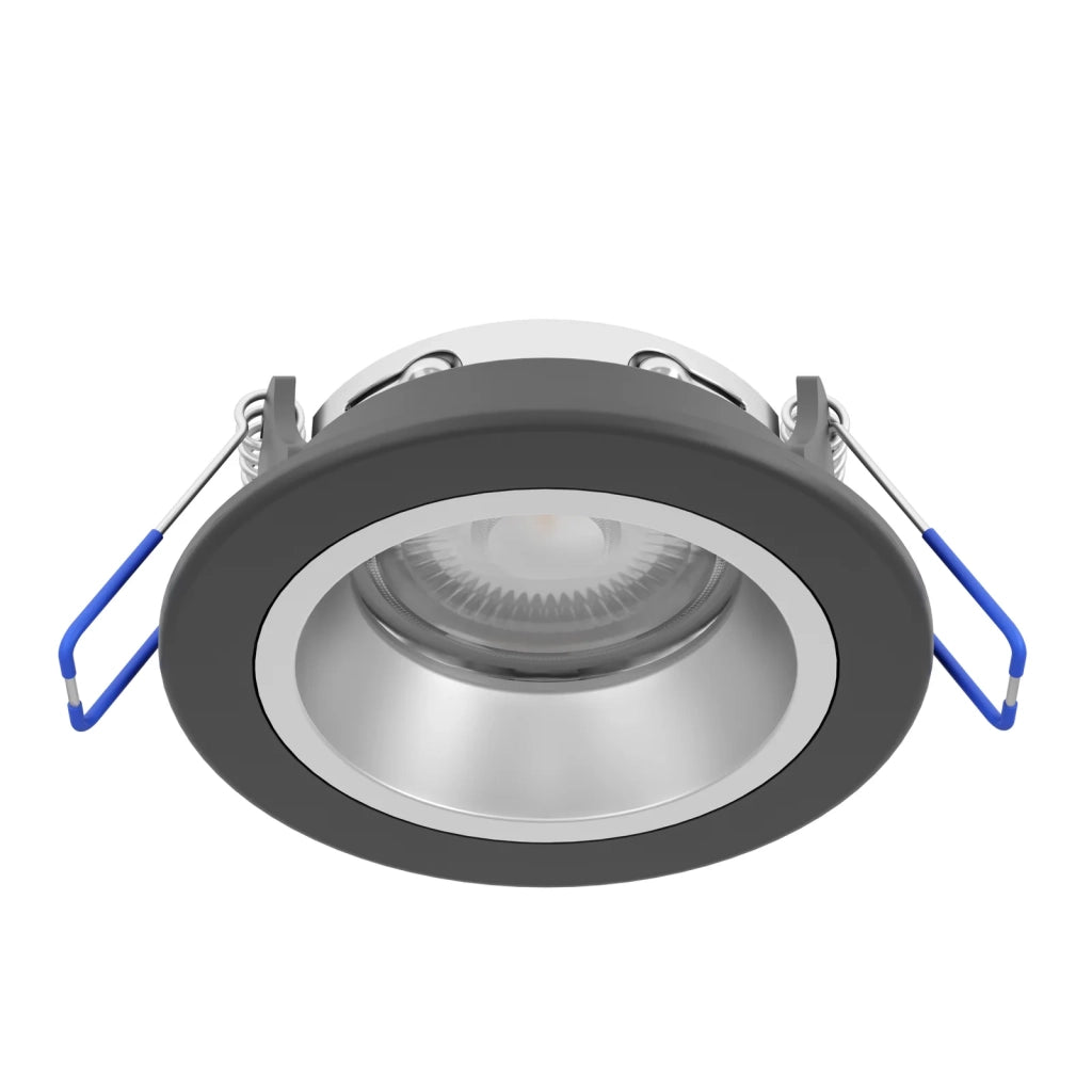 Faretto Incasso Moderno Yebra Plastiche Nere Led 4,8W 450Lm Ip44