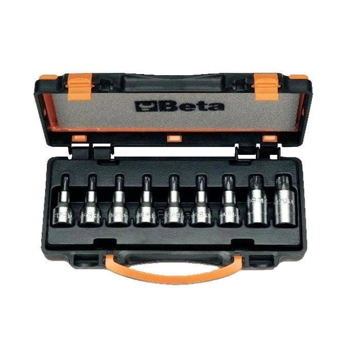 Beta 920TX-C9 Chiavi a Bussola Torx 1-2'' T20 60 Pezzi