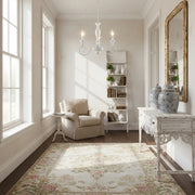 Lampadario Shabby Chic Cascina Bianco 3 Luci E14