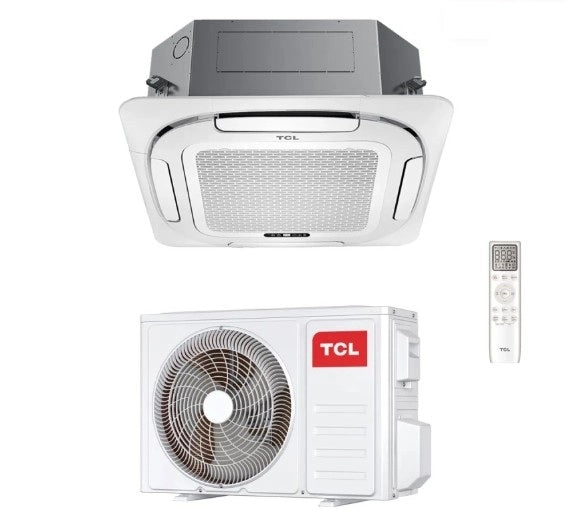 Condizionatore TCL Cassetta 4 vie Compact Inverter 18000 Btu R-32 Wi-Fi Optional