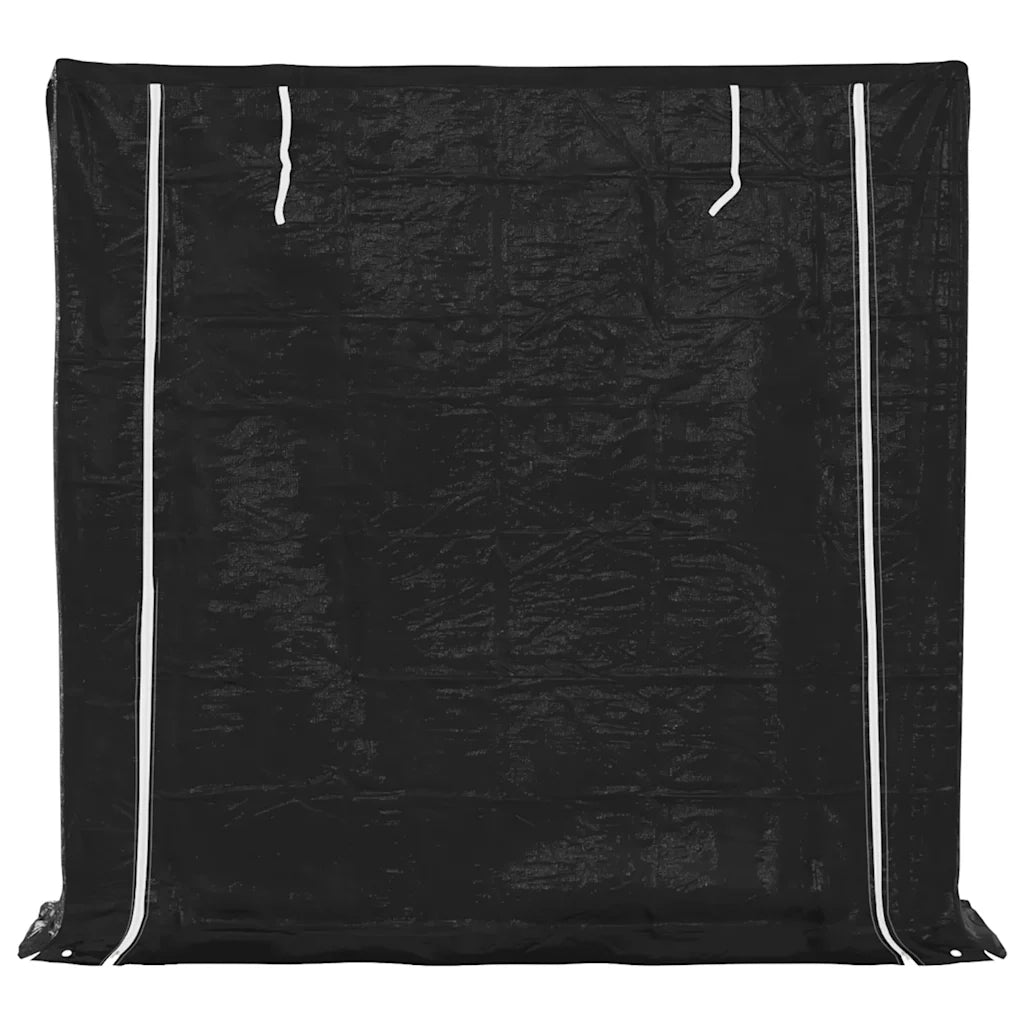 Rastrelliera per Legna con Copertura Antipioggia 200x40x200 cm 4104956
