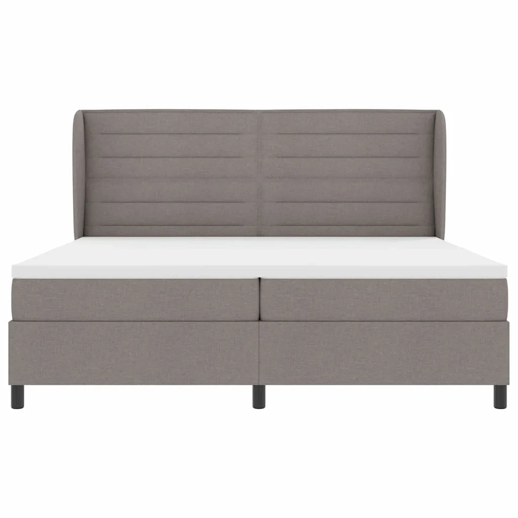 Letto a molle con materasso Talpa 200 x 200 cm Tessuto 3340526