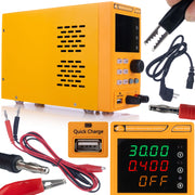 Zasilatore da Laboratorio AmpForce RAFEP-6405 – 64V 5A, Precisione Elevata | Display Chiaro, Protezione ROSFIX