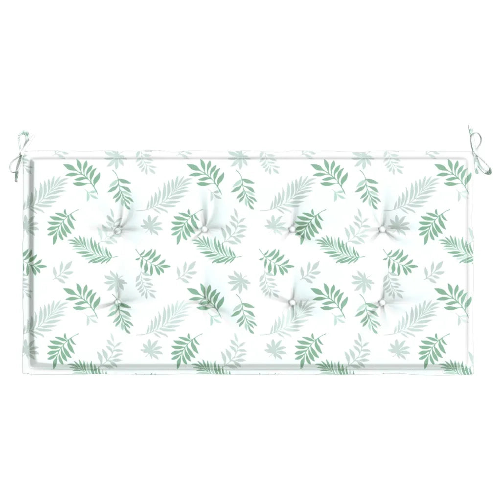 Cuscino per Panca a Foglie 100x50x3 cm in Tessuto Oxford 361116