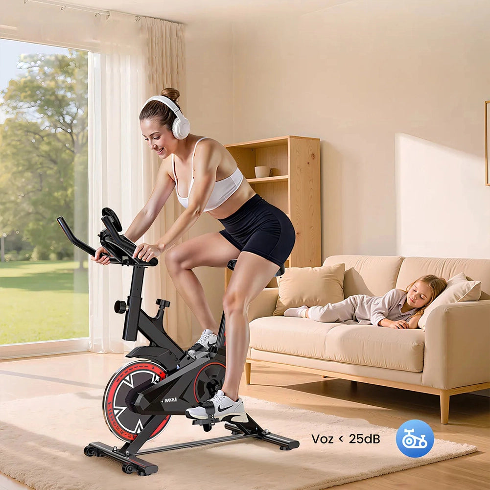 Spinning Bike Cyclette da Casa Regolabile Home Gym Palestra Fitness Allenamento