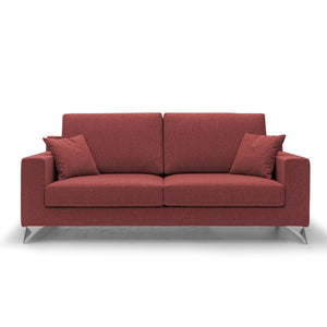 Michael Divano in tessuto impermeabile antimacchia T03 166 cm rosso