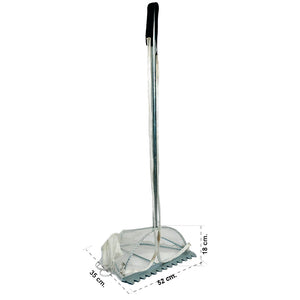 Tellinaro grande zincato cm 52x18x35 rete in nylon