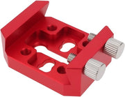 Montaggio base in alluminio - Zaliera 75° - Compatibile con telescopio - Solida e duratura - 55x43x22mm - Facile da installare - Montaggio telescopio