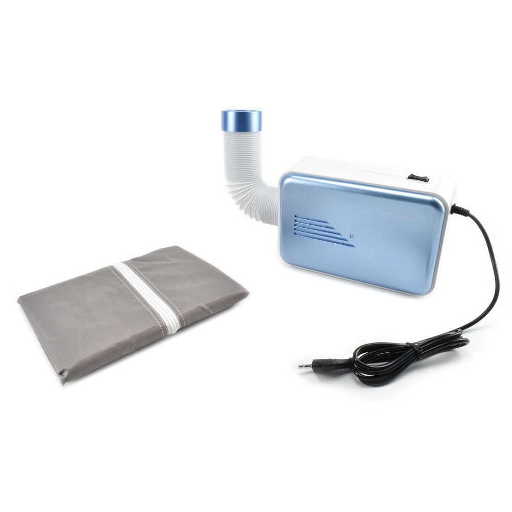 Trade Shop - Asciugabiancheria Elettrico Asciugatrice Multifunzione Portatile 600 Watt Q-nf72 -