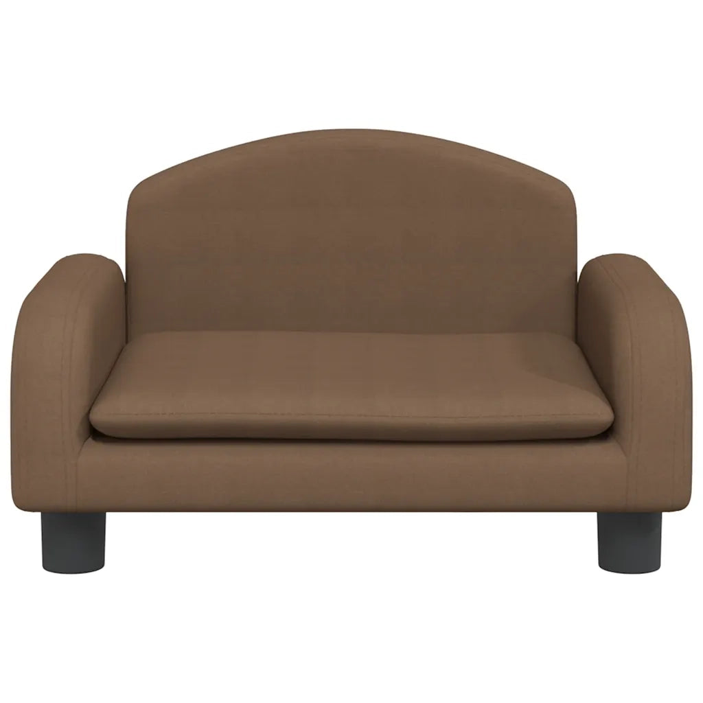 Divano | Divano da soggiorno | Sofa per Bambini Marrone 50x40x30 cm in Tessuto