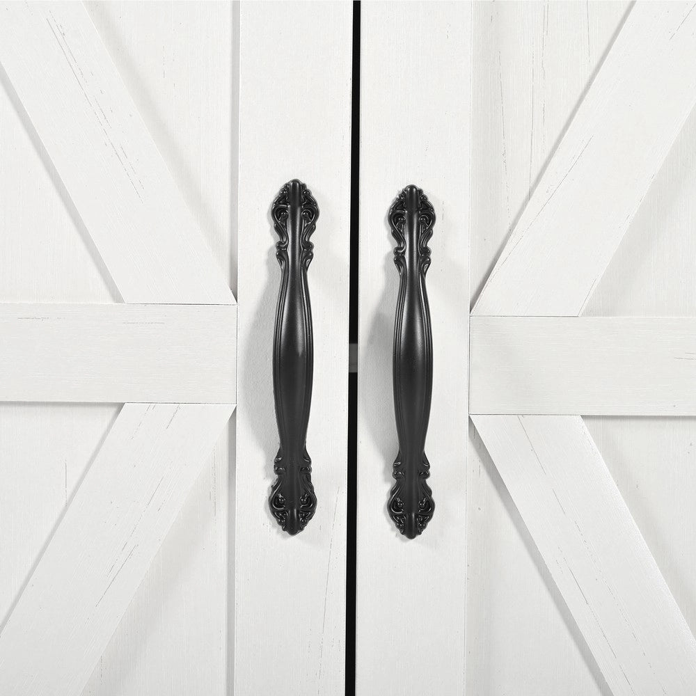 Carrello da Cucina con Piano Estraibile ¨C Xylo ¨C Legno, 4 Ante e 2 Cassetti