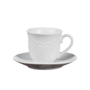 TAZZINA CAFFE CUORI C/PIATTINO 6PZ- STAR- 1,0 confezione