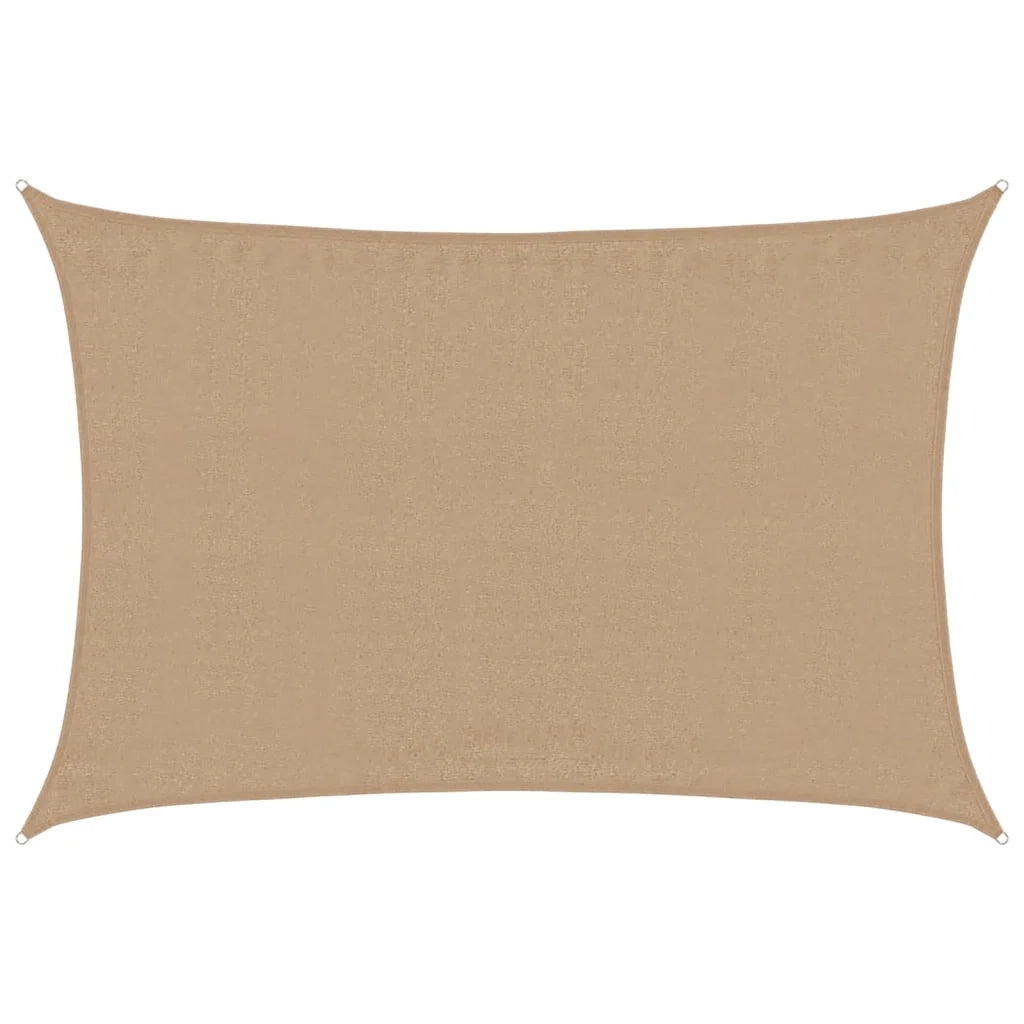 Vela Parasole | Telo Ombra | Vela da ombra 160 g/m2 Grigio Talpa 3,5x5 m in HDPE