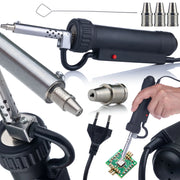 Elettronica Dissaldatore Manuale Elettrico 350W – Forte Aspirazione, Alta Qualità | Potenza 30W, 3 Ugelli