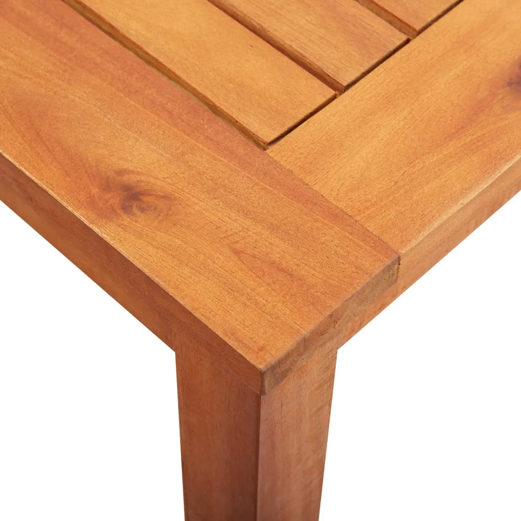 Set da Pranzo da Giardino 7 pz con Cuscini Massello di Acacia 278904