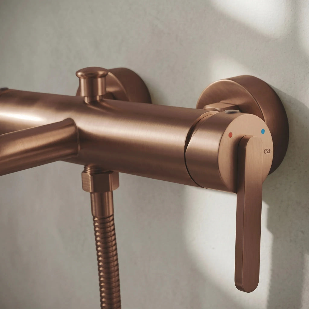 Rubinetto Da Vasca Rea Ontario Side Brush Copper