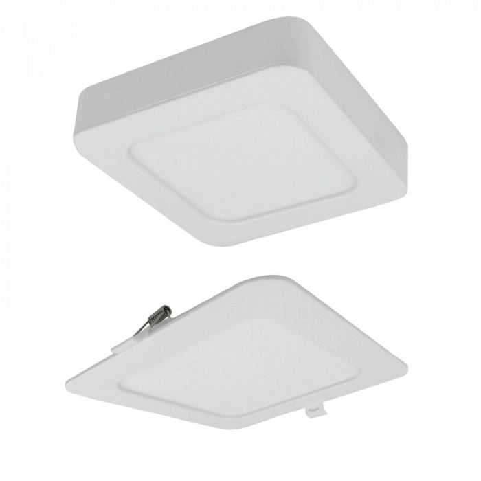 Downlight LED quadrato 12W CCT 2 in 1 bianco Ecolight