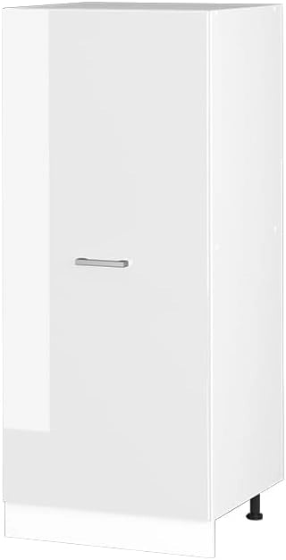 Frontale cucina R-Line, Bianco lucido, 59.6 x 132.7 cm frontale del mobile per dispensa