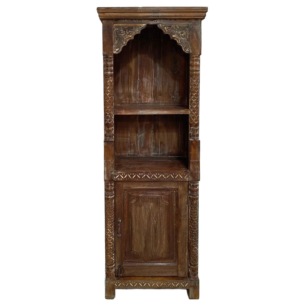 Libreria artigianale in legno 58x35x183h cm
