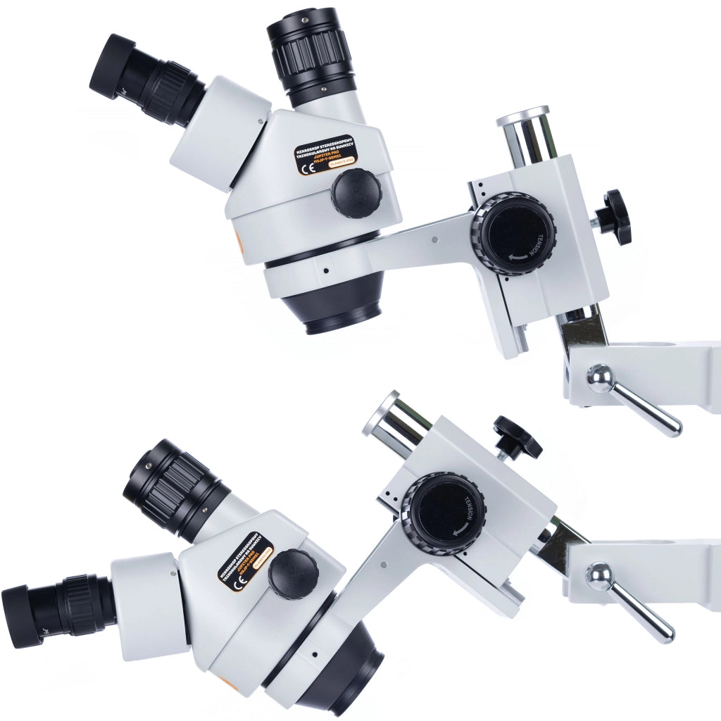 Mikroscopio Stereoscopico Trinoculare Jupiter Pro MSJP-T-SDMS1 – Testa Rotante 360° | Zoom 7x-45x