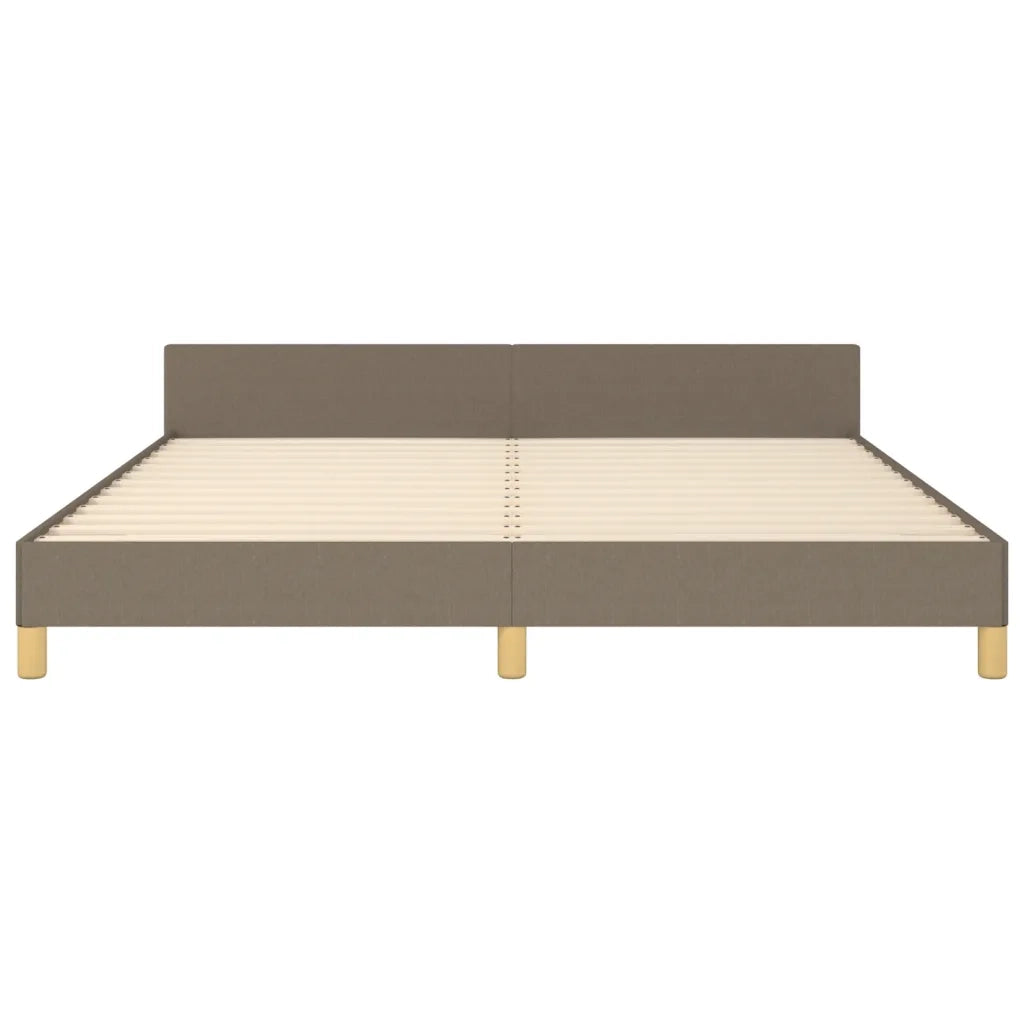 Giroletto senza Materasso Tortora 160x200 cm in Tessuto 3124907